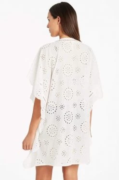 Vacation Embroidery Kaftan