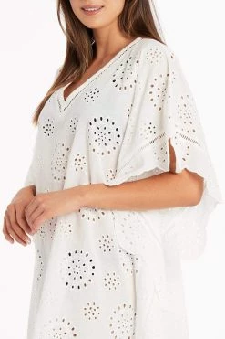 Vacation Embroidery Kaftan