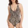 Wildside Plunge Multifit One Piece With Macramé Detail One Pieces 1 Wildside Plunge Multifit One Piece With Macramé Detail One Pieces